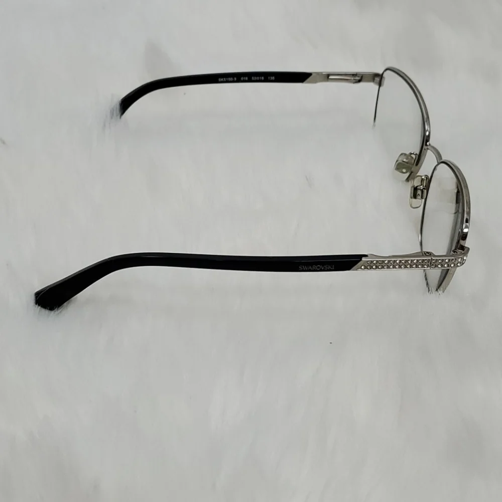 Swarovski silver metal frame +case